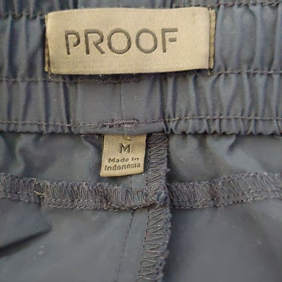 Proof Huckberry Womens Navy The Highline Short Zip Pockets M - Picture 9 of 11